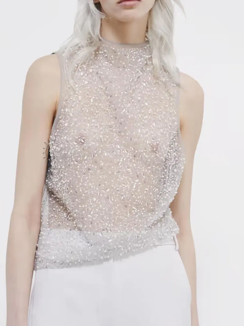 top full strass