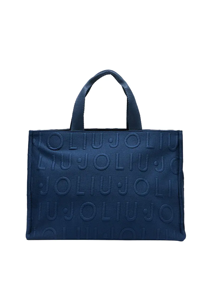 Tote Liu Jo Logo Bubble - Blu