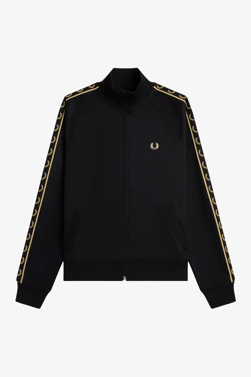 Track jacket con fettuccia