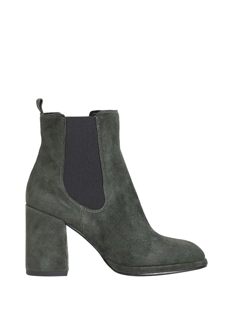 Tronchetto Café Noir Donna in pelle scamosciata con fibbia Verde