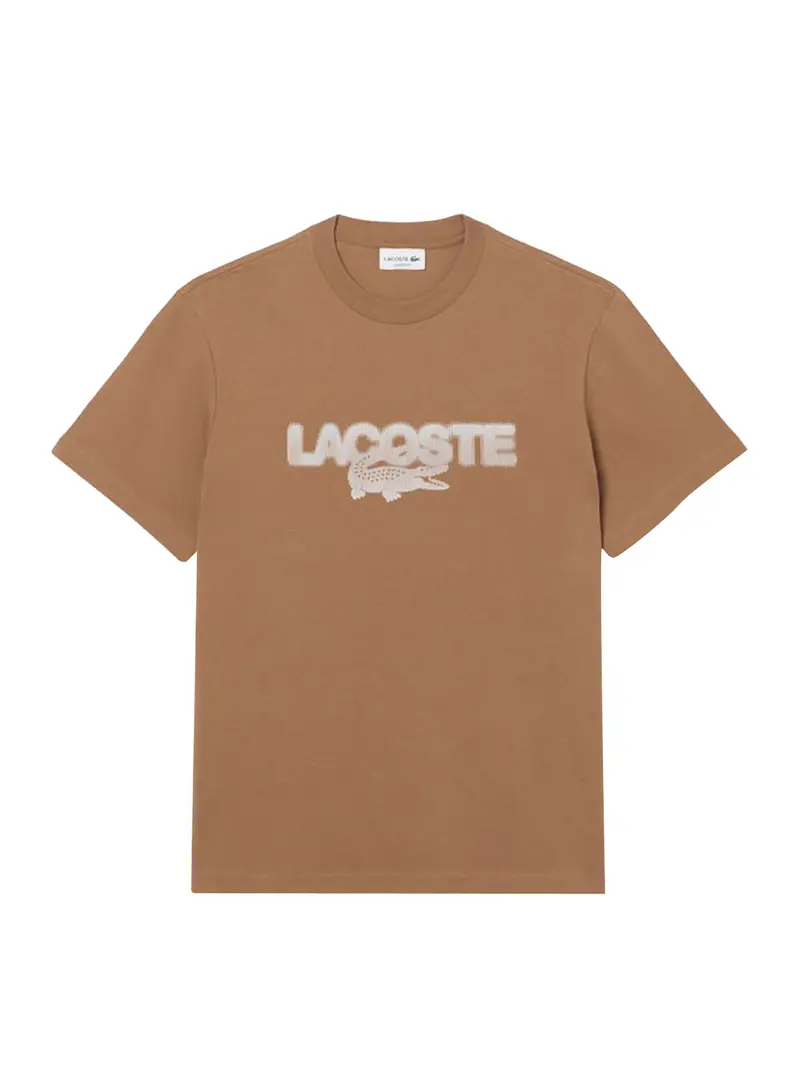 Tshirt TH9673 Lacoste - Marrone