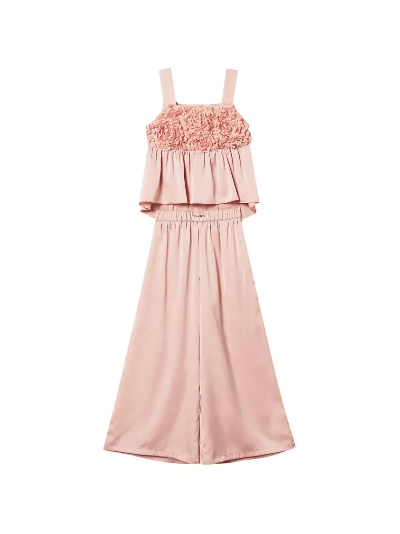 Tuta rosa per bambina