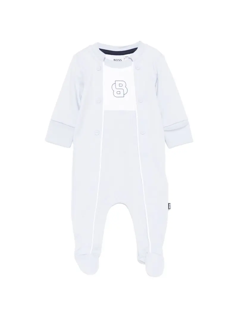 Tutina azzurra per neonato