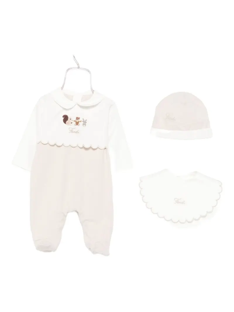 Tutina beige per neonato