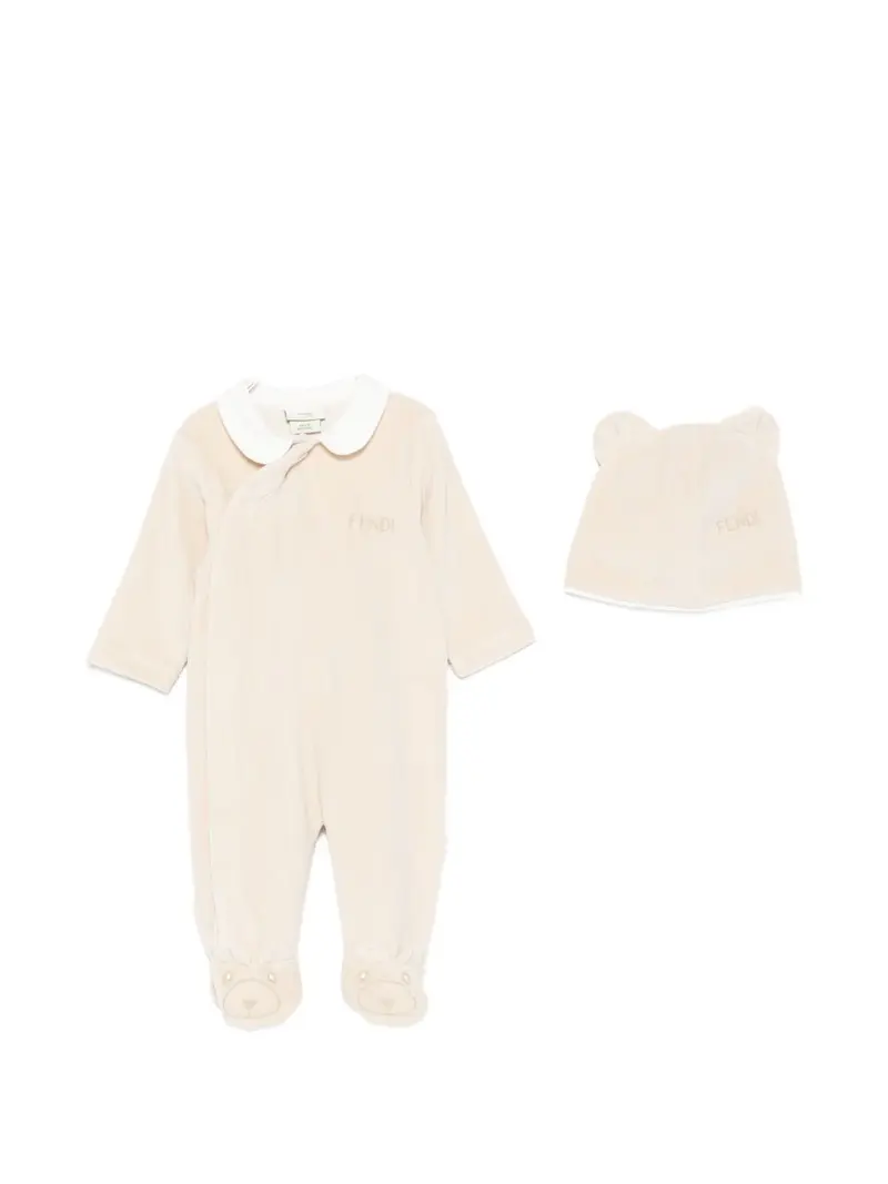 Tutina beige per neonato