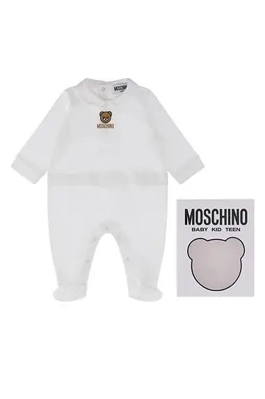 Tutina con ricamo teddy bear