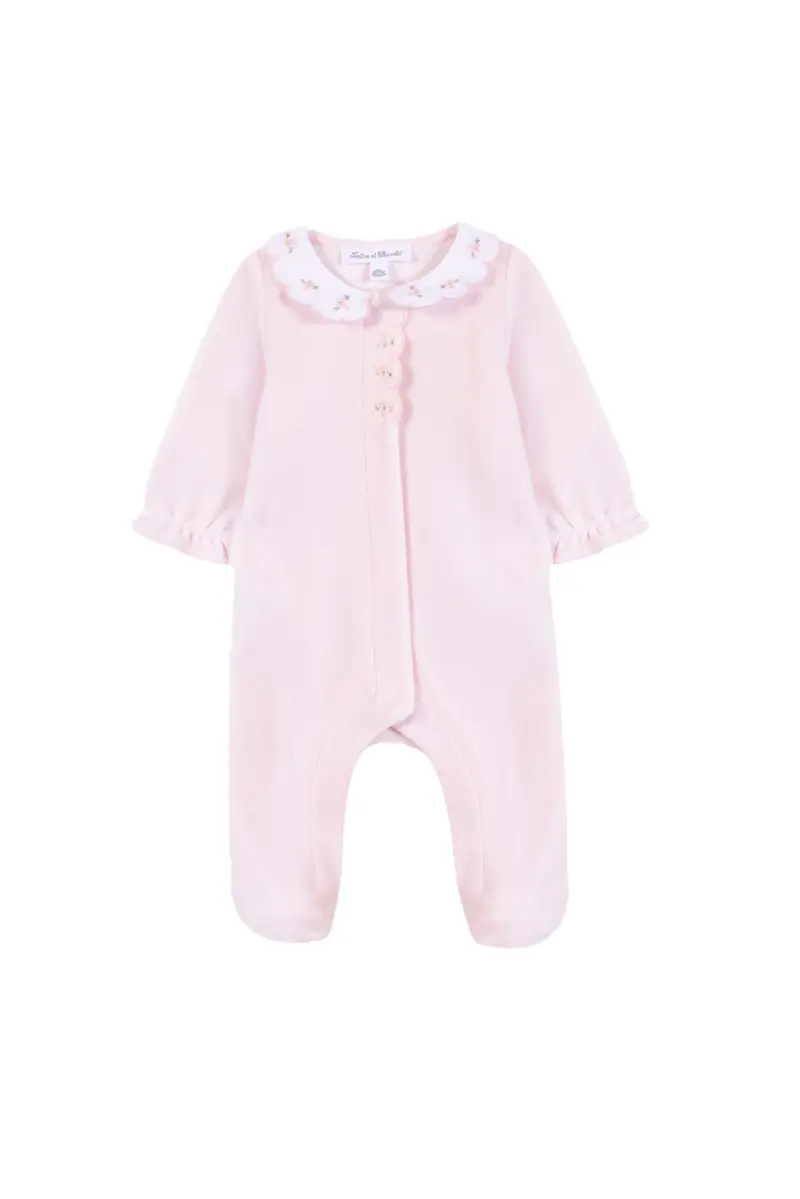 Tutina rosa chiaro per neonata