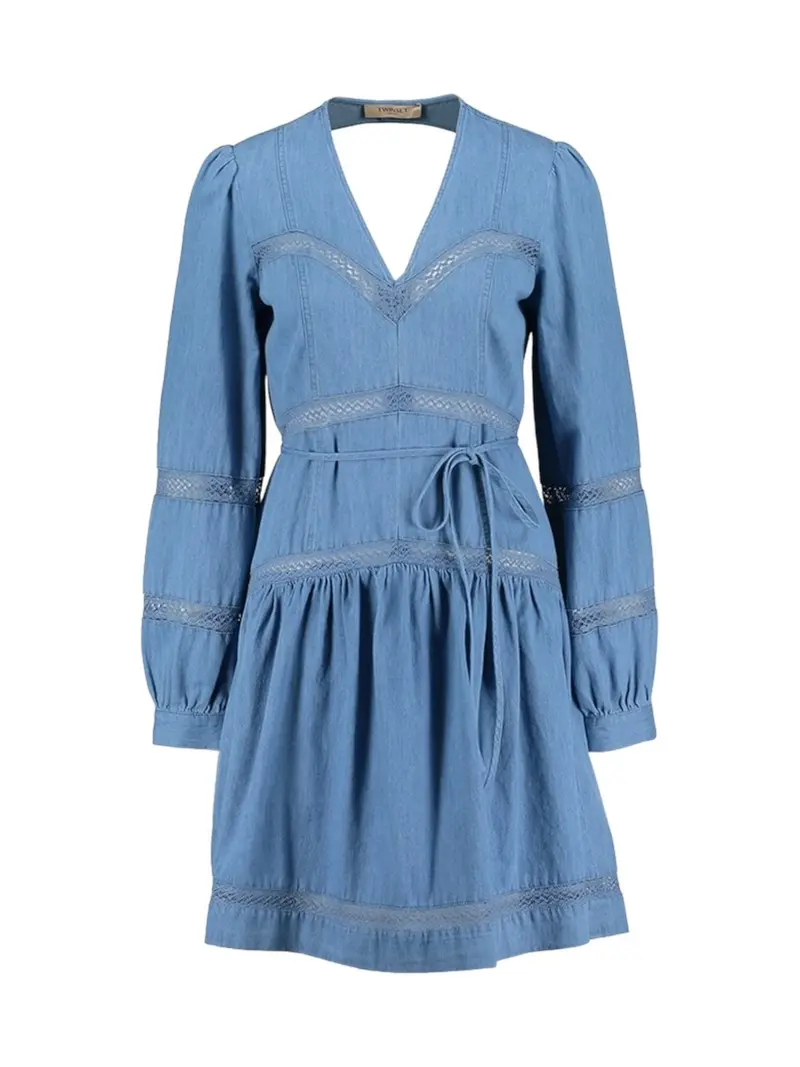 TWINSET Abito Donna  241TP2690 01611 Blu