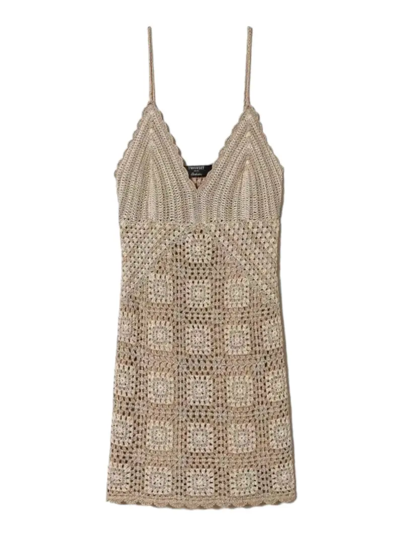 TWINSET Abito Donna  241TT3312 11645 Oro
