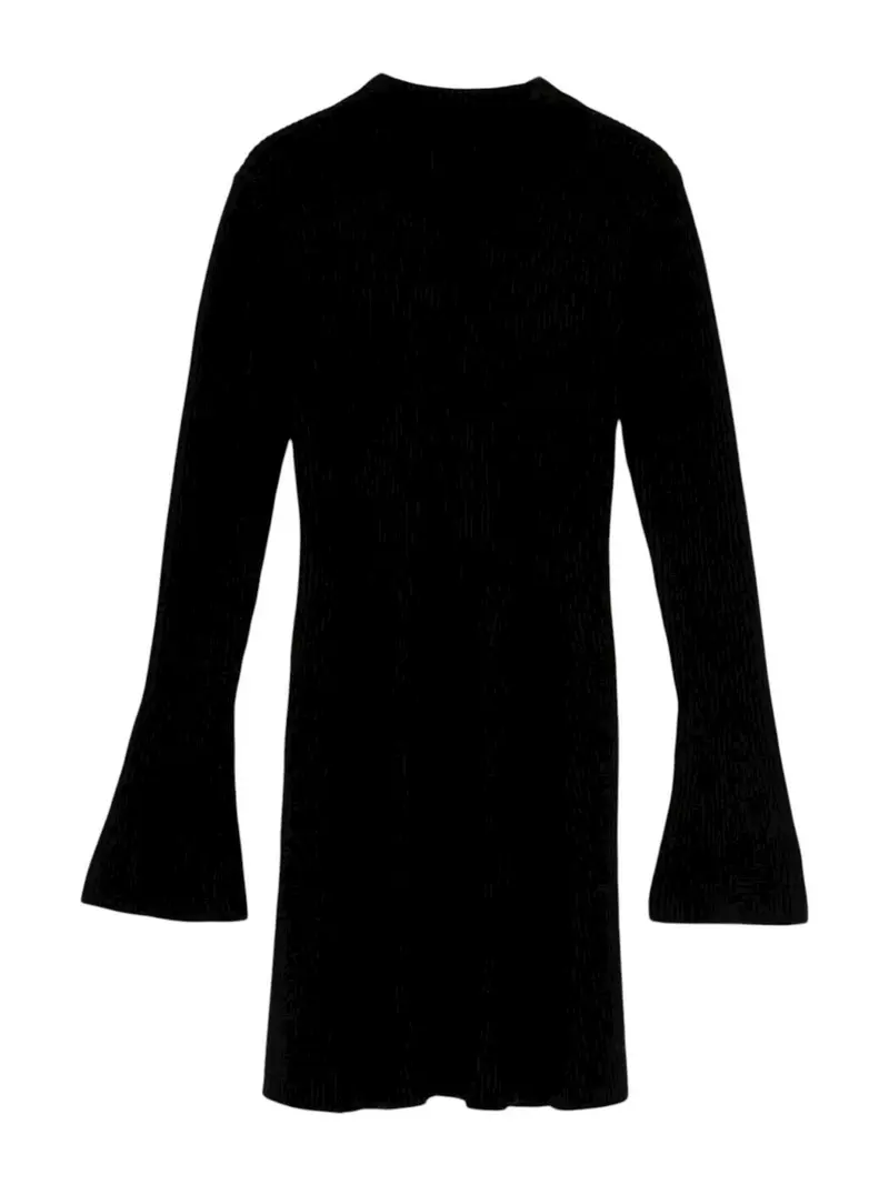 TWINSET Abito Donna MIX VISCOSE FULL CARDIGAN STITCHES 252TT3140 00006 Nero