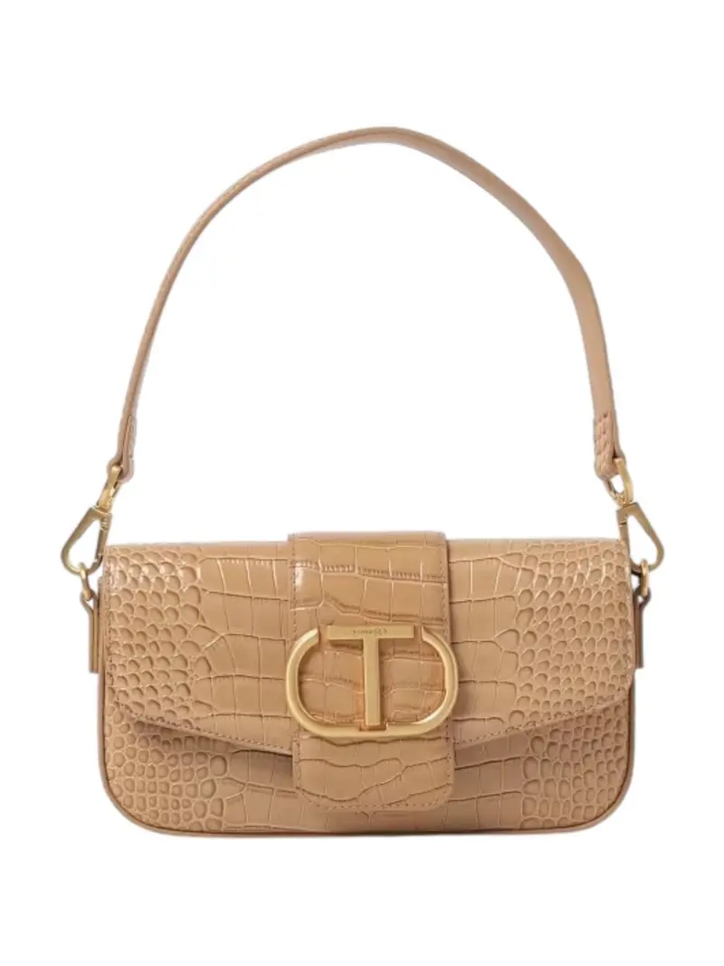 TWINSET Borsa Donna AMIE EXOTIC LEATHER 242TB7120 11754 Marrone