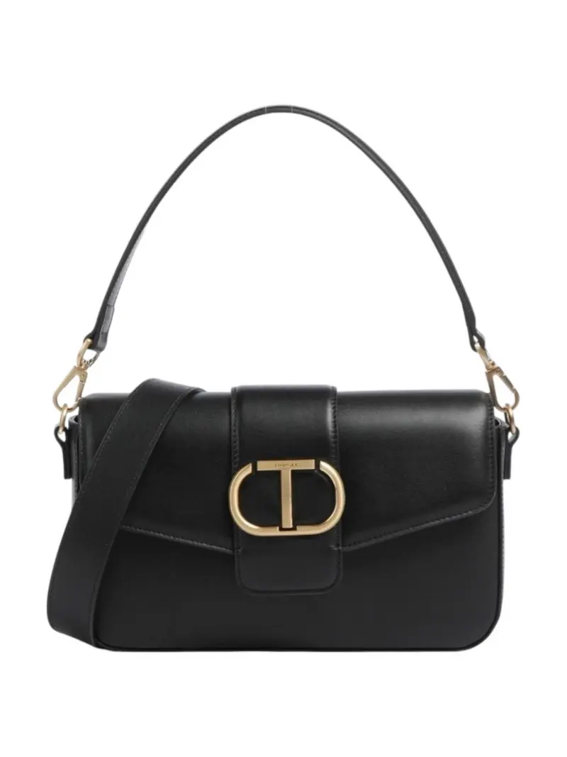 TWINSET Borsa Donna AMIE LEATHER 242TB7090 00006 Nero
