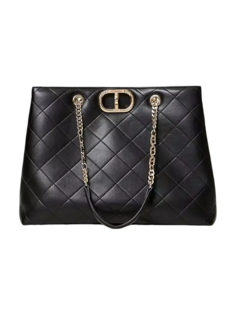 TWINSET Borsa Donna T-LOCK 242TB7250 00006 Nero