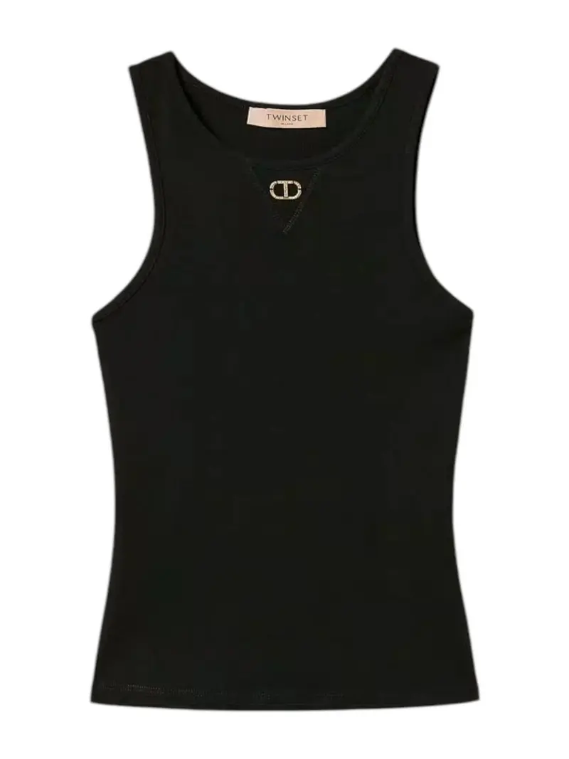 TWINSET Canotta Donna  251TP2550 00006 Nero