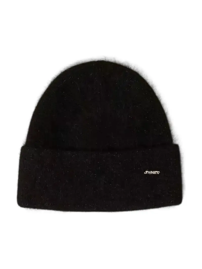 TWINSET Cappello Donna SEQUINS KNITTING 252TA426B 00006 Nero