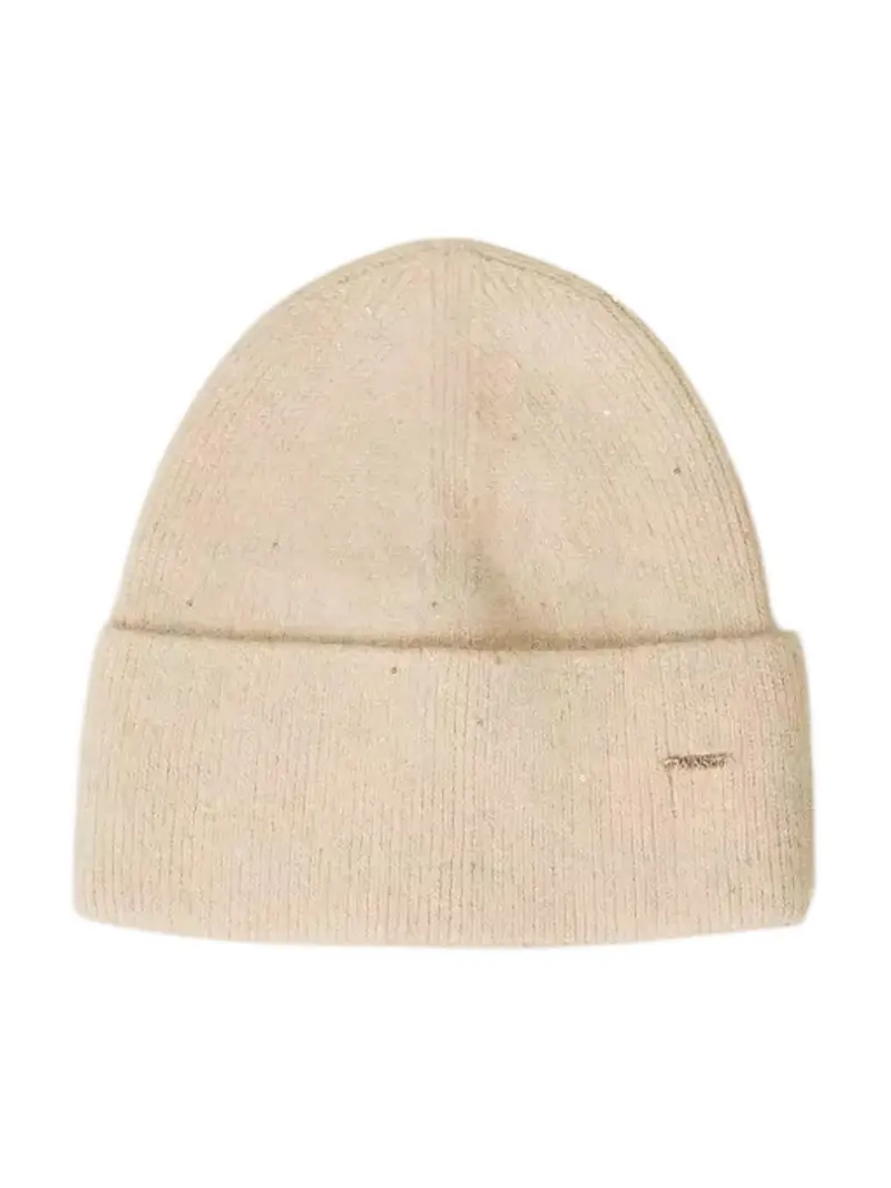 TWINSET Cappello Donna SEQUINS KNITTING 252TA426B 07222 PARCHMENT
