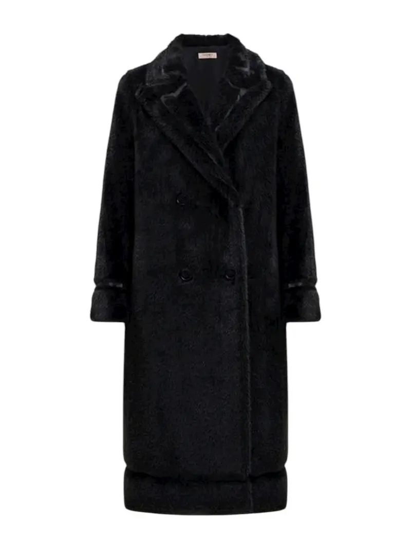 TWINSET Cappotto Donna WARM FEELING 252TT2152 00006 Nero