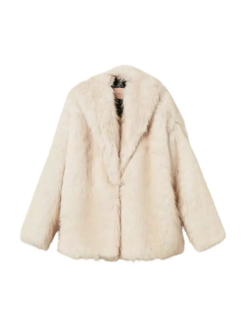 TWINSET Cappotto Donna WARM SOFT COAT 252TF2090 12879 PLASTER