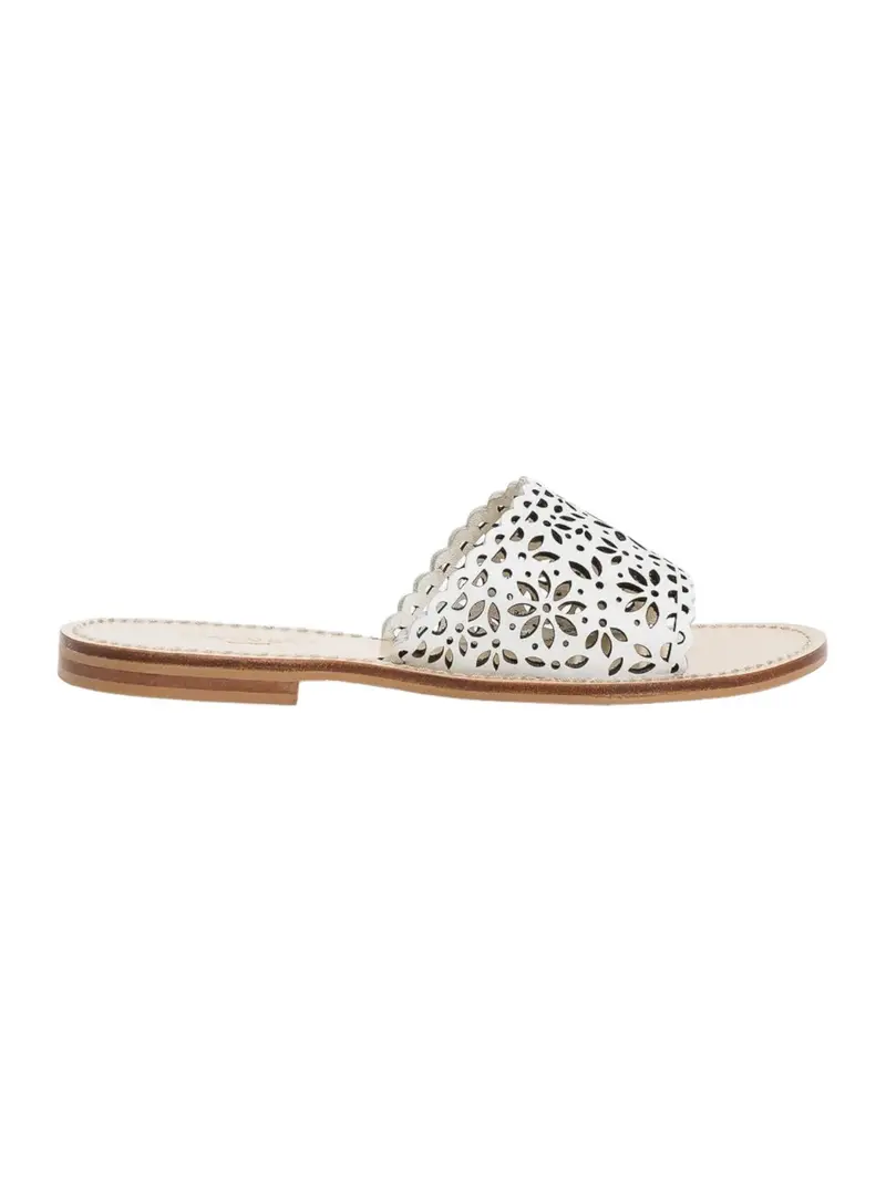 TWINSET Ciabatta Donna  241TCT010 00001 Bianco