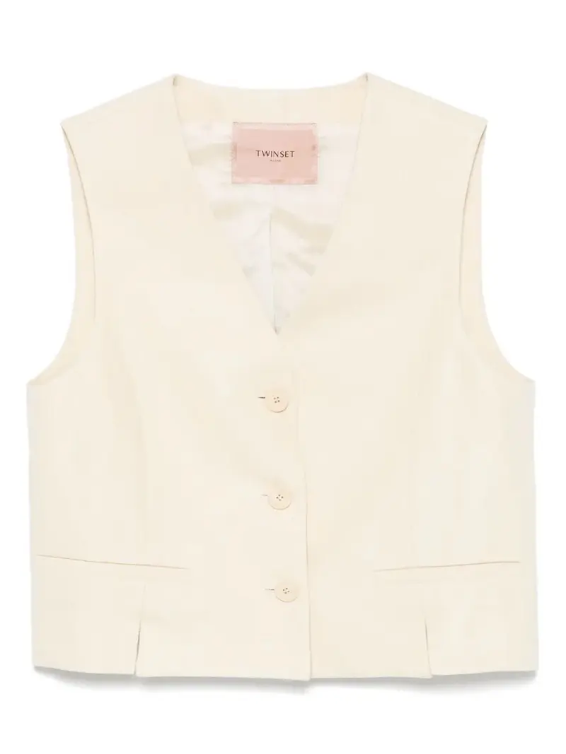 TWINSET Gilet Donna  251TP2761 12140 DELICATE BEIGE