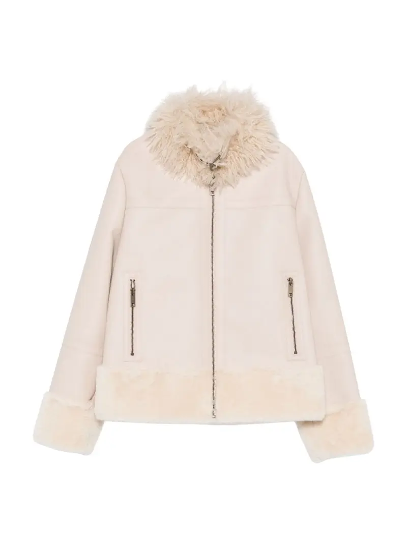 TWINSET Giubbino Donna WARM AND SOFT 252TP2410 07222 PARCHMENT
