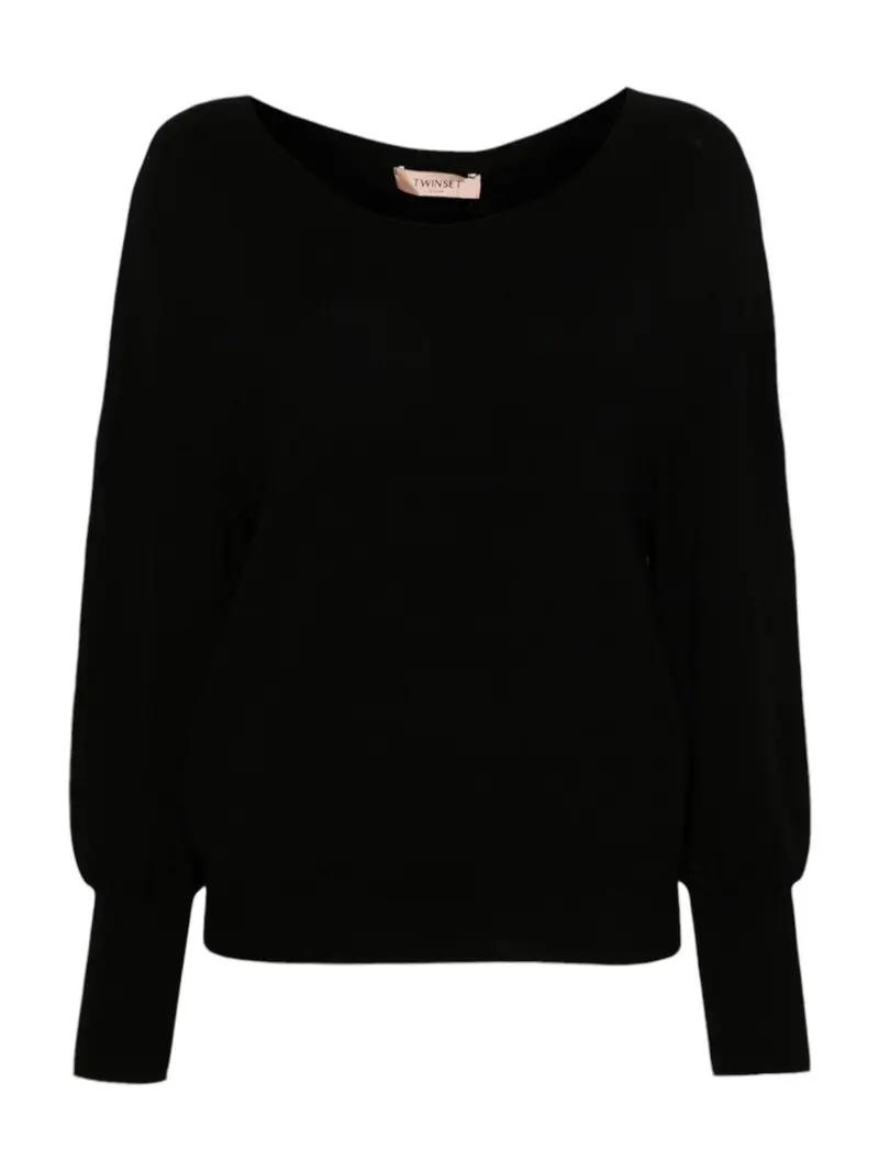 TWINSET Maglione Donna 242TP3500 00006 Nero