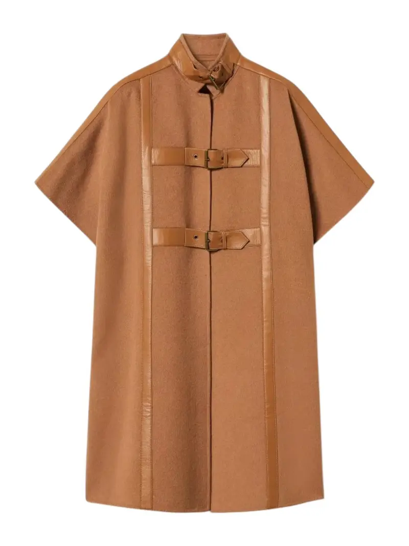 TWINSET Mantella Donna PANNO DOUBLE 252TP2073 11754 SANDY BROWN