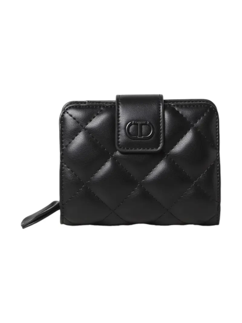 TWINSET Portafoglio Donna CECILE QUILTED 242TD8155 00006 Nero