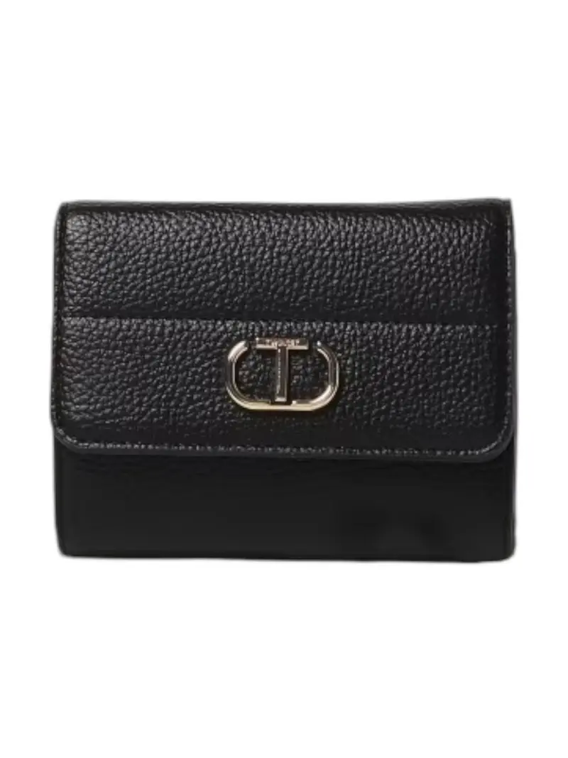 TWINSET Portafoglio Donna DRAWSTRING 242TD8245 00006 Nero