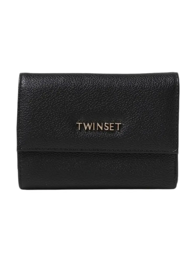TWINSET Portafoglio Donna SUPERB 242TB7046 00006 Nero