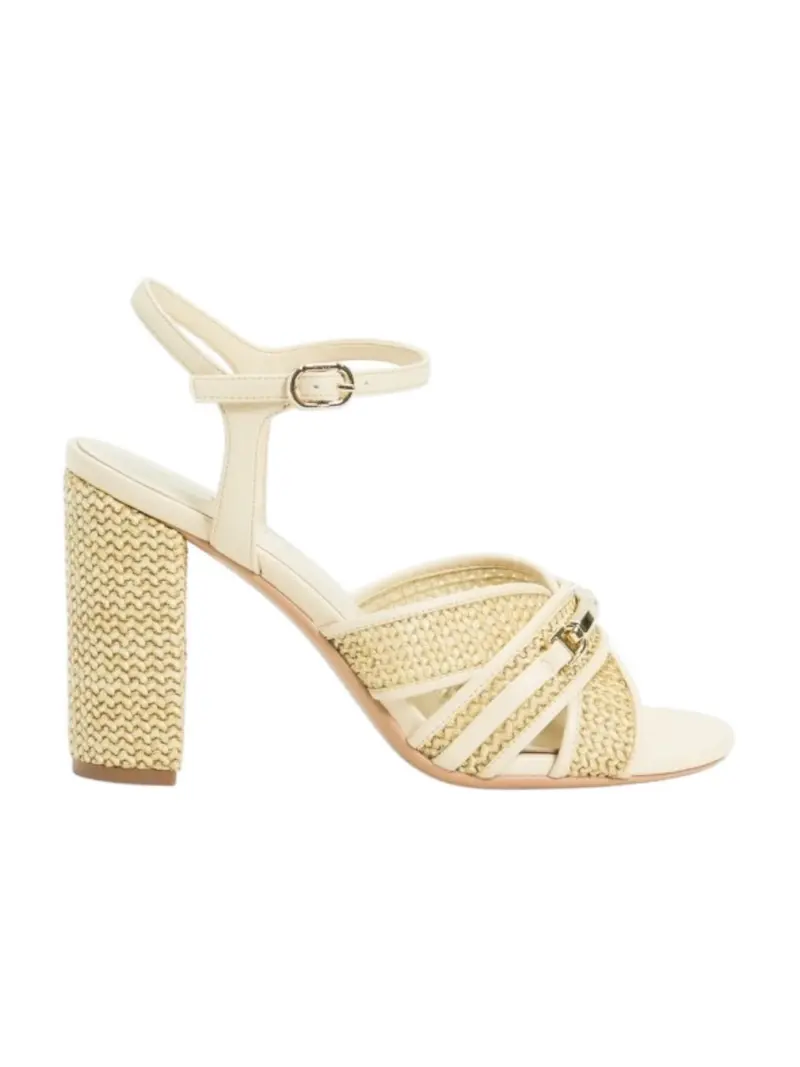 TWINSET Sandalo Donna  251TGT024 00497 Bianco