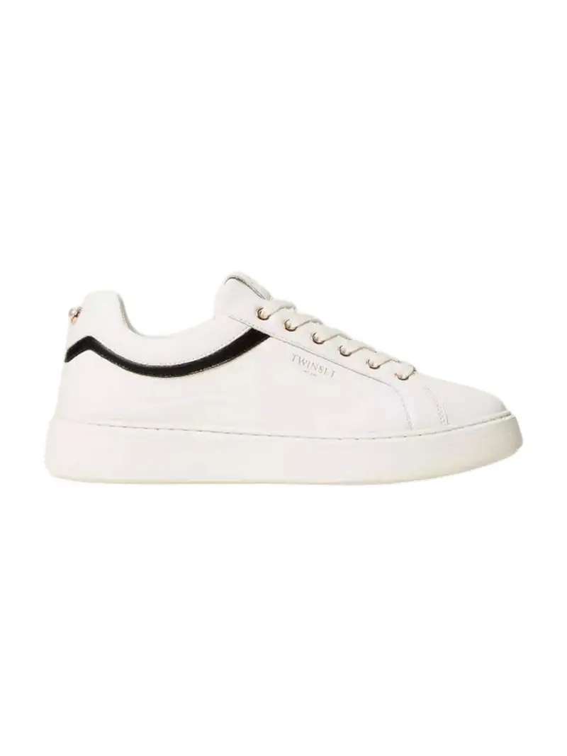 TWINSET Sneaker Donna SNEAKERS 252TCP020 01870 BIC.OTTICO/NERO