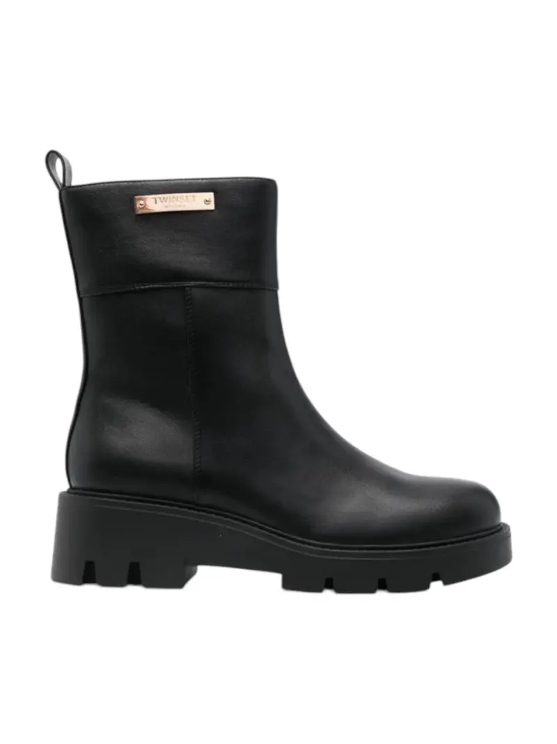 TWINSET Stivali e Stivaletti Donna 242TCP056 00006 Nero