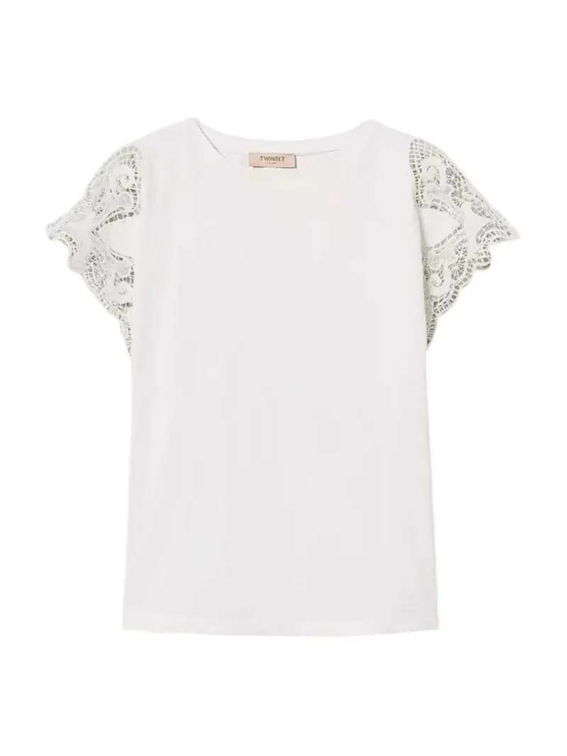 TWINSET T-shirt Donna  251TP2290 00001 Bianco
