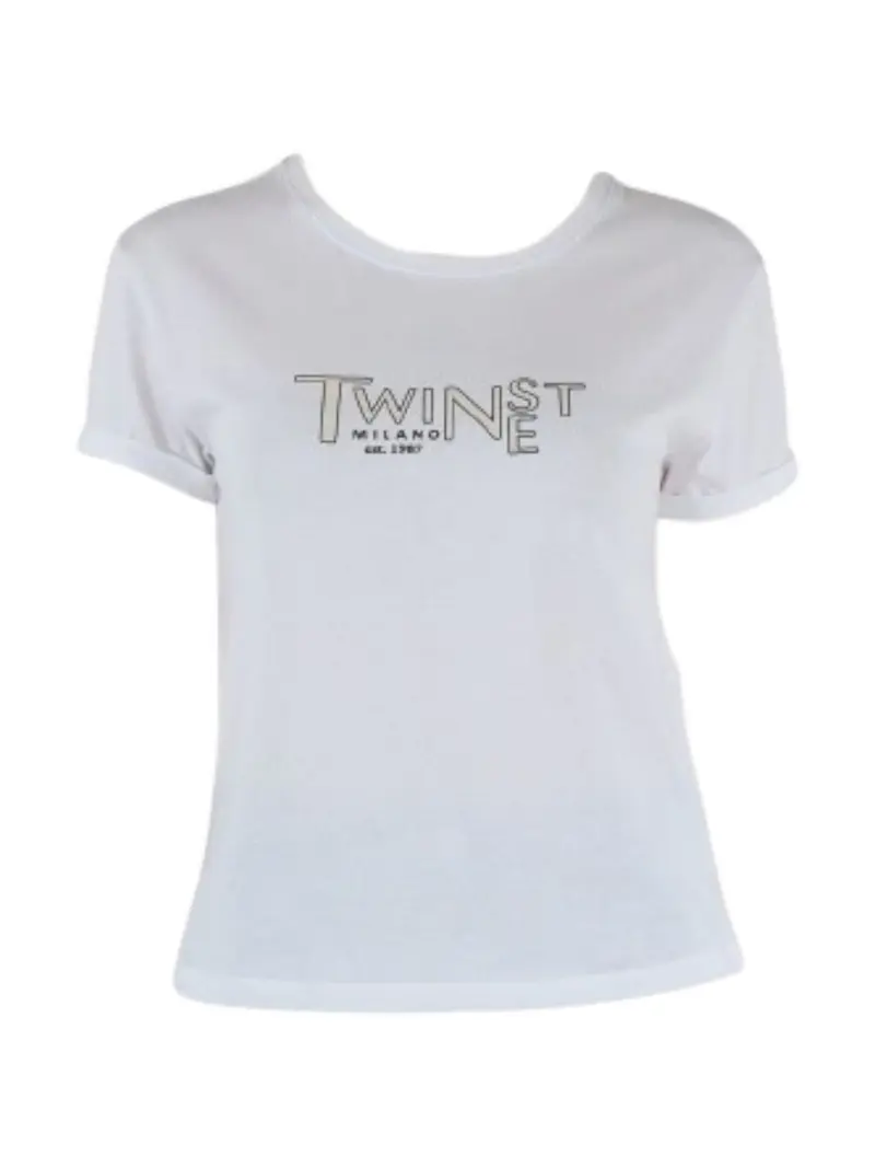 TWINSET T-shirt Donna  251TP2540 00001 BIANCO OTTICO