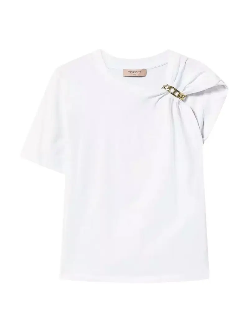TWINSET T-shirt Donna  251TP2640 00001 Bianco