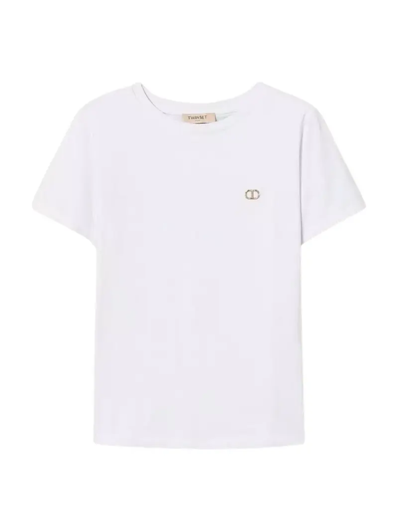 TWINSET T-shirt Donna  251TT2040 00001 Bianco