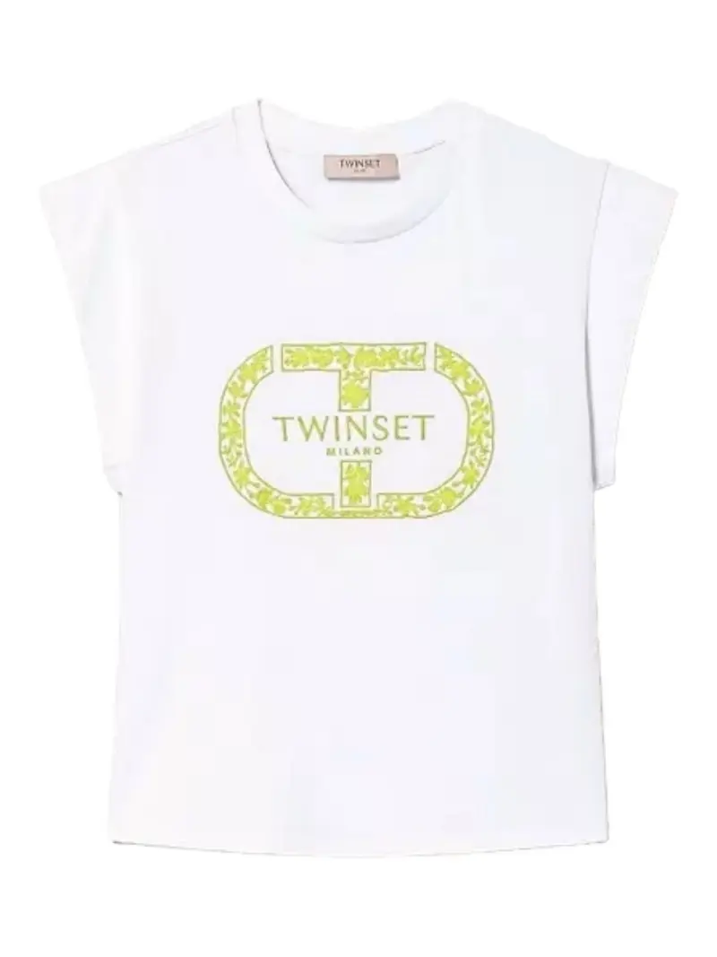 TWINSET T-Shirt e Polo Donna  241TP2213 11466 Bianco