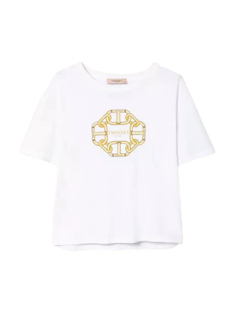 TWINSET T-Shirt e Polo Donna  241TP221A 00001 Bianco