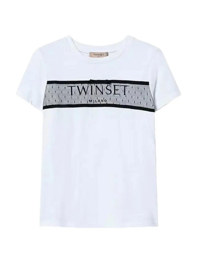 TWINSET T-Shirt e Polo Donna  242TT2290 00001 Bianco