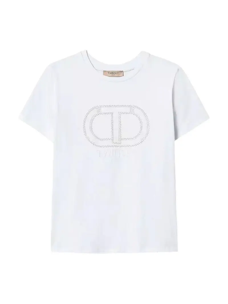 TWINSET T-Shirt e Polo Donna  242TT2460 00001 Bianco