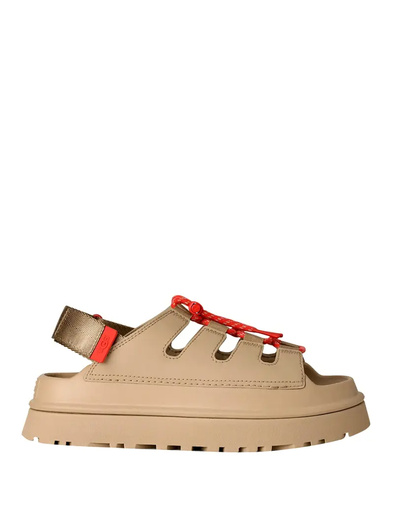 Ugg Sandalo Basso Goldenglow Toggle - Beige