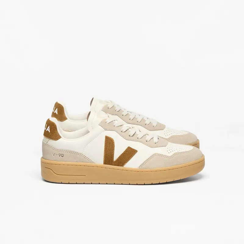 V-90 leather pure camel almond natural