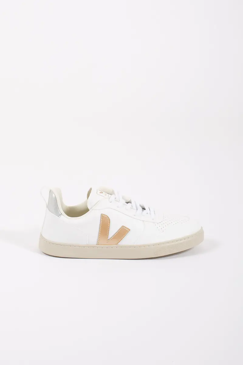Veja Junior/kid Laces Cwl Sneakers Bianco Bambina