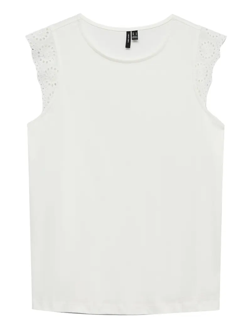Vera Moda Canotta Vmemily - Bianco