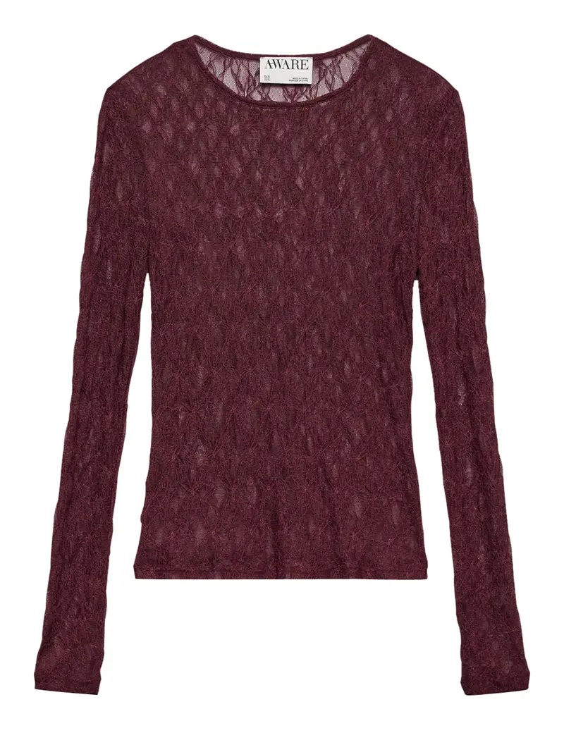 Vero Moda Maglia Awtessy Bordeaux