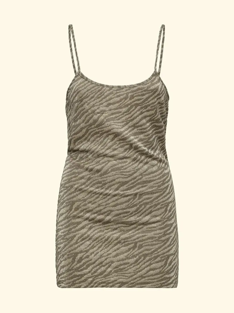 Vestito corto con spalline