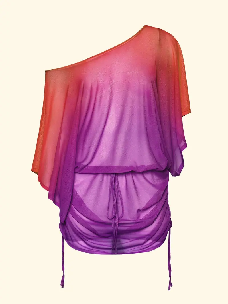 Vestito corto donna fantasia