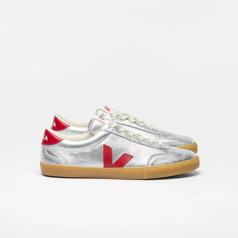 Volley leather silver pepper
