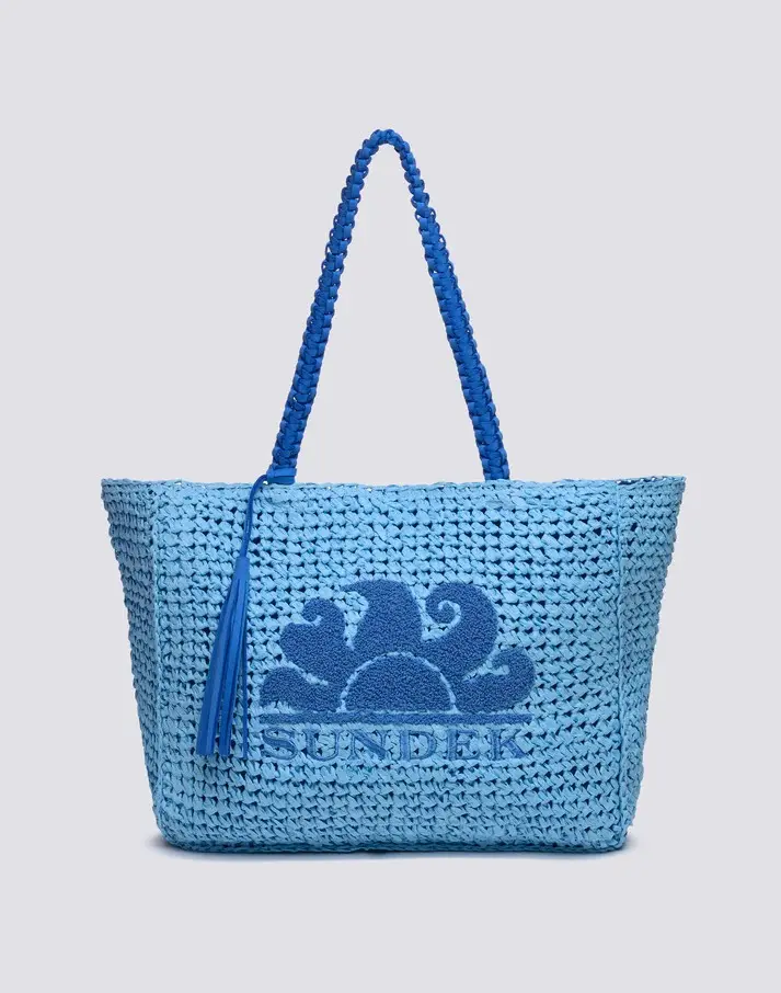 Wina - shopping bag in paper straw